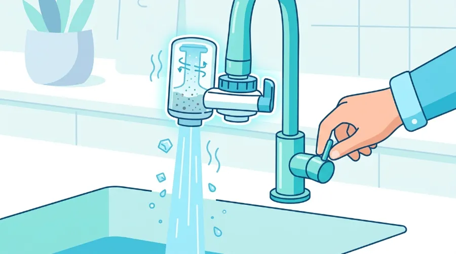 浄水器にお湯を通してしまった後に交換を検討すべき基準