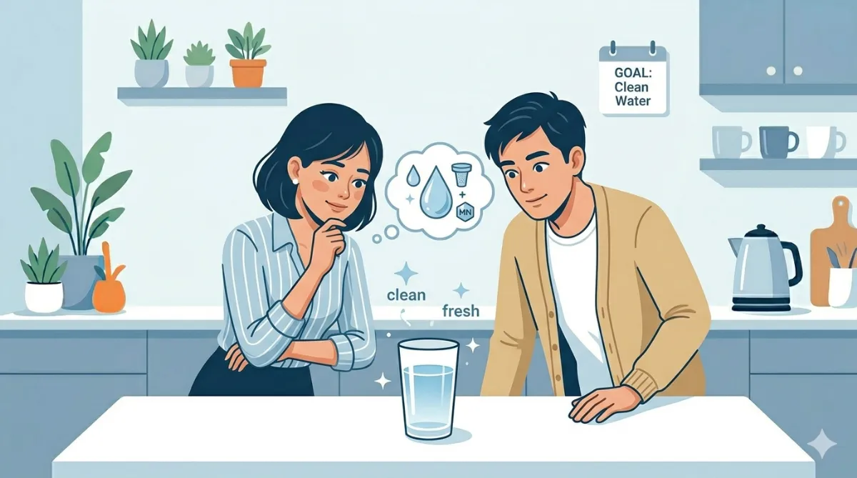 水道水の鉄の味が気になるときの対策
