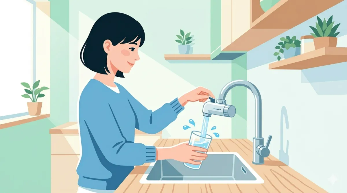 一人暮らしの浄水器は本当に必要か？導入のメリットと判断基準